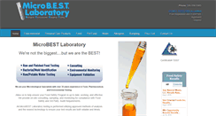 Desktop Screenshot of microbestlab.com